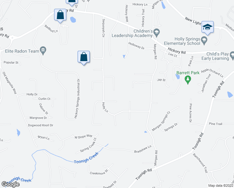 map of restaurants, bars, coffee shops, grocery stores, and more near 1495 Longbow Court in Canton