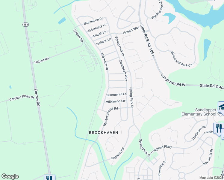 map of restaurants, bars, coffee shops, grocery stores, and more near 746 McNamara Lane in Columbia