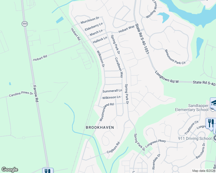 map of restaurants, bars, coffee shops, grocery stores, and more near 746 McNamara Lane in Columbia