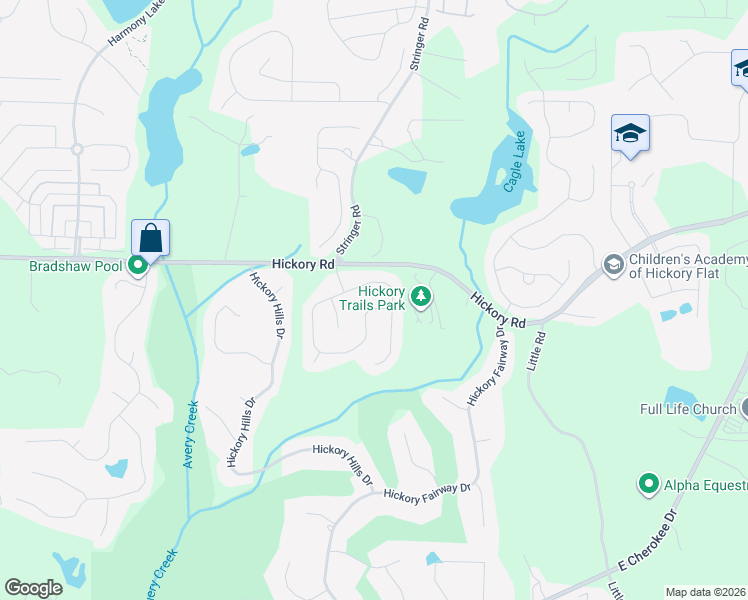 map of restaurants, bars, coffee shops, grocery stores, and more near 269 Carrington Way in Canton