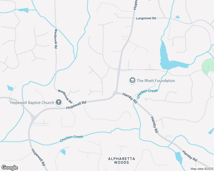 map of restaurants, bars, coffee shops, grocery stores, and more near 15819 Winterfield Way in Alpharetta