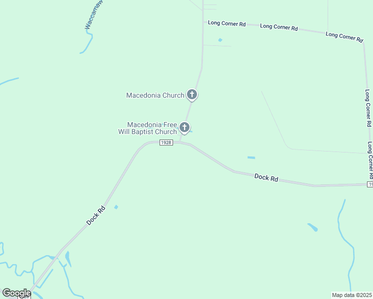 map of restaurants, bars, coffee shops, grocery stores, and more near 2780 Dock Road in Whiteville