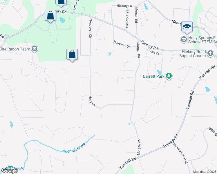 map of restaurants, bars, coffee shops, grocery stores, and more near 1477 Longbow Court in Canton