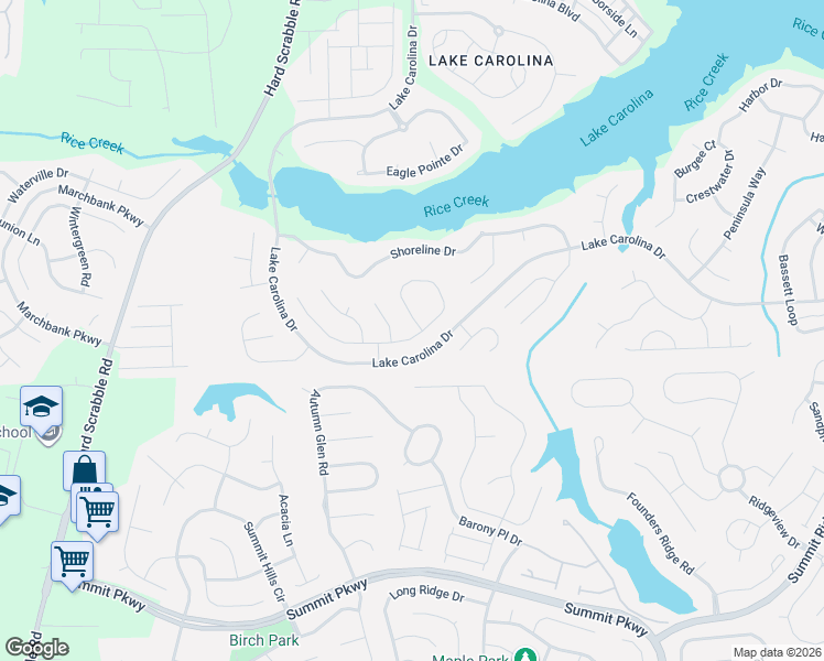 map of restaurants, bars, coffee shops, grocery stores, and more near 272 Carolina Ridge Drive in Columbia