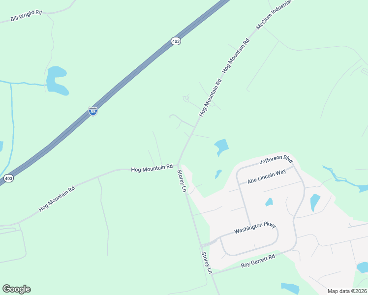 map of restaurants, bars, coffee shops, grocery stores, and more near 2144 Hog Mountain Road in Jefferson