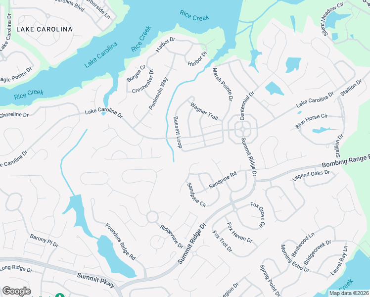 map of restaurants, bars, coffee shops, grocery stores, and more near 212 Bassett Loop in Columbia
