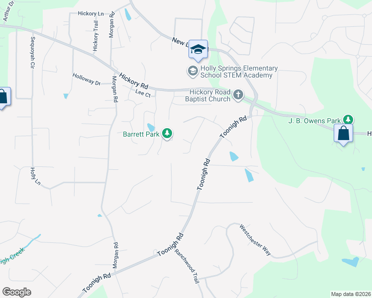 map of restaurants, bars, coffee shops, grocery stores, and more near 6070 Jonathan Trce in Canton