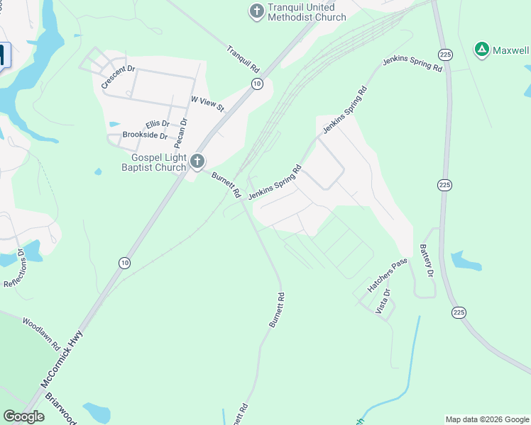 map of restaurants, bars, coffee shops, grocery stores, and more near 111 Corrie Court in Greenwood