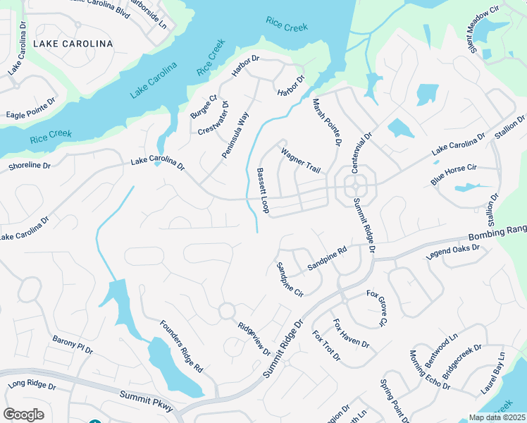 map of restaurants, bars, coffee shops, grocery stores, and more near 212 Bassett Loop in Columbia
