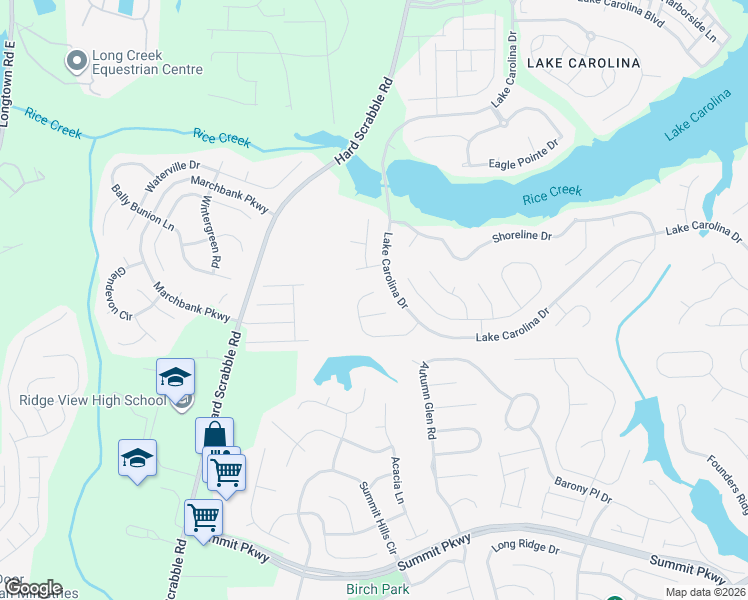 map of restaurants, bars, coffee shops, grocery stores, and more near 208 Chalfont Lane in Columbia