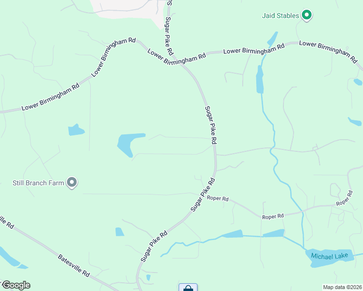 map of restaurants, bars, coffee shops, grocery stores, and more near Acres Farm Road in Cherokee County