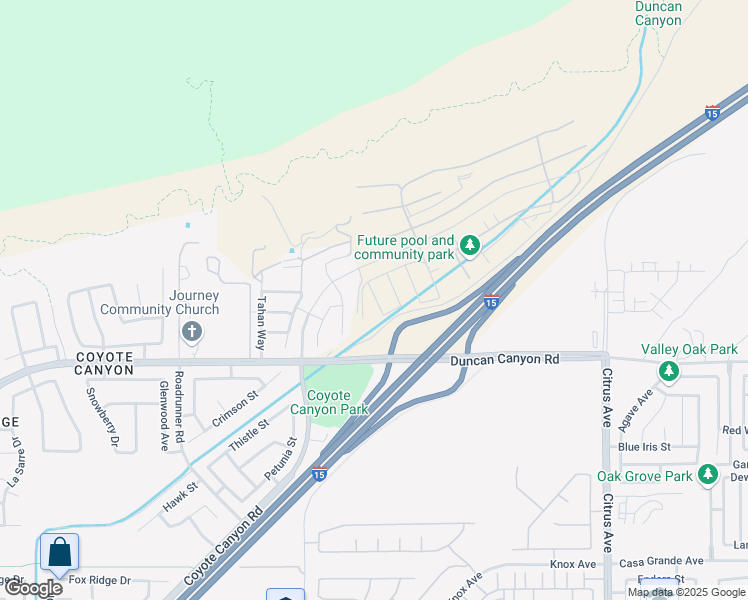 map of restaurants, bars, coffee shops, grocery stores, and more near in Fontana