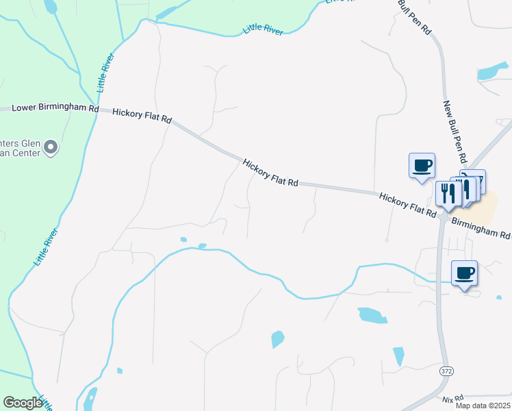 map of restaurants, bars, coffee shops, grocery stores, and more near 550 Hickory Mill Lane in Alpharetta