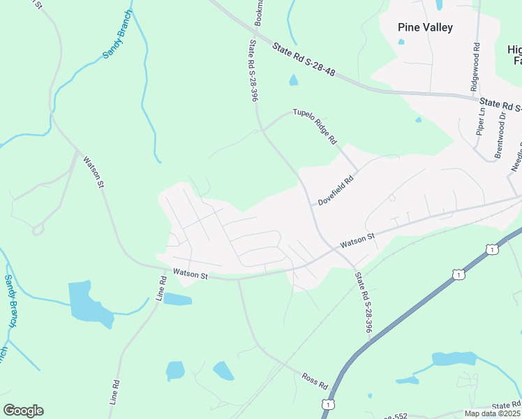 map of restaurants, bars, coffee shops, grocery stores, and more near 1959 State Road S-28-396 in Elgin