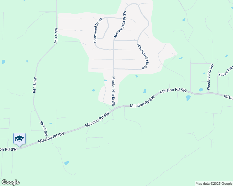 map of restaurants, bars, coffee shops, grocery stores, and more near 413 Sierra Point in Bartow County