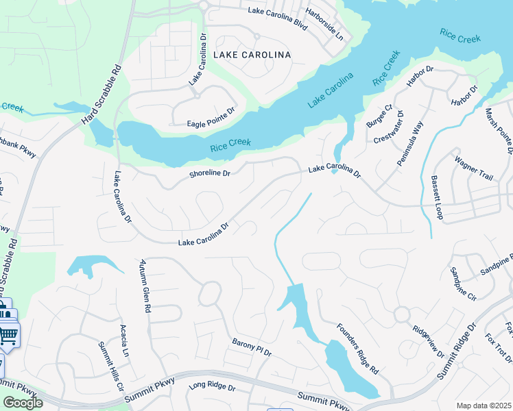 map of restaurants, bars, coffee shops, grocery stores, and more near 205 Ashton Hill Drive in Columbia