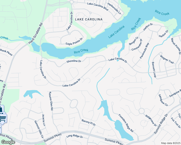 map of restaurants, bars, coffee shops, grocery stores, and more near 205 Ashton Hill Drive in Columbia