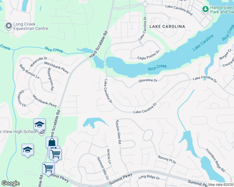 map of restaurants, bars, coffee shops, grocery stores, and more near 340 Laurel Rise Lane in Columbia