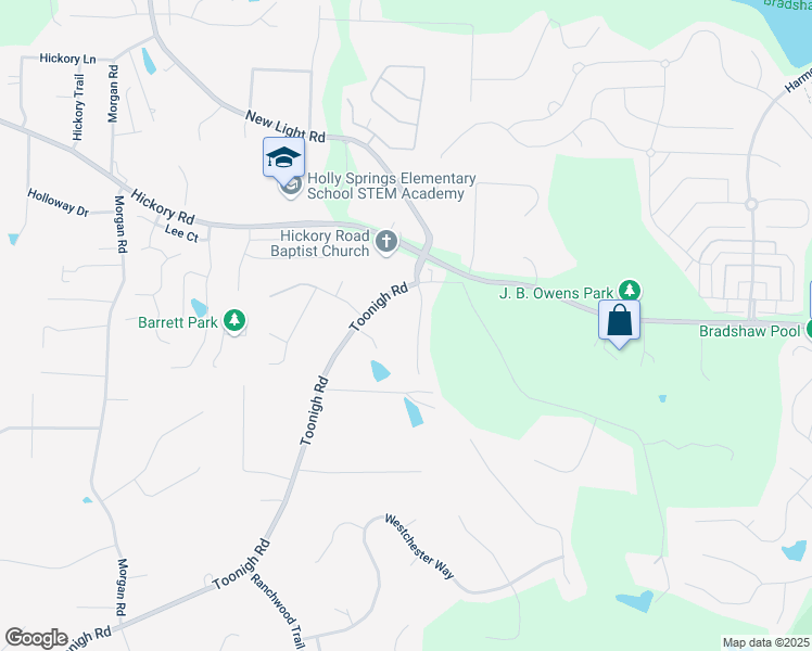 map of restaurants, bars, coffee shops, grocery stores, and more near 4315 Hickory Point Drive in Canton