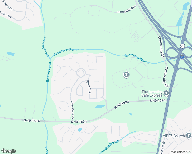 map of restaurants, bars, coffee shops, grocery stores, and more near 157 Bay Wren Road in Blythewood