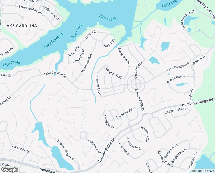 map of restaurants, bars, coffee shops, grocery stores, and more near 1827 Lake Carolina Drive in Columbia