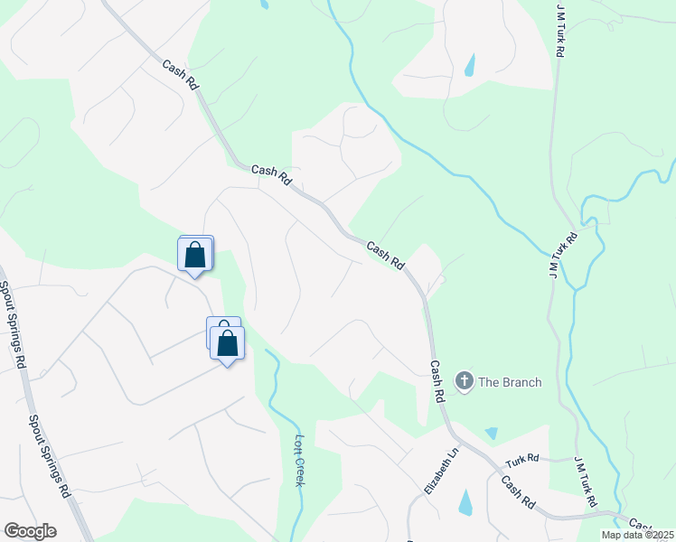 map of restaurants, bars, coffee shops, grocery stores, and more near 4733 Eagle Watch Drive in Flowery Branch