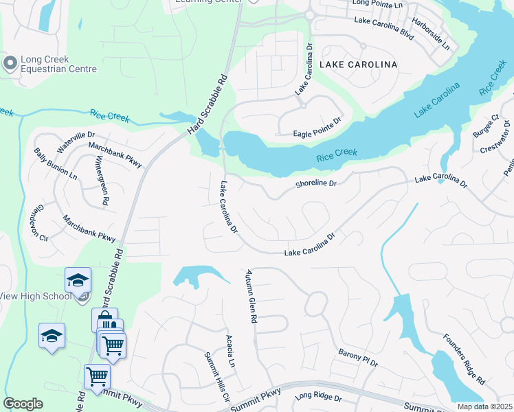 map of restaurants, bars, coffee shops, grocery stores, and more near 336 Laurel Rise Lane in Columbia