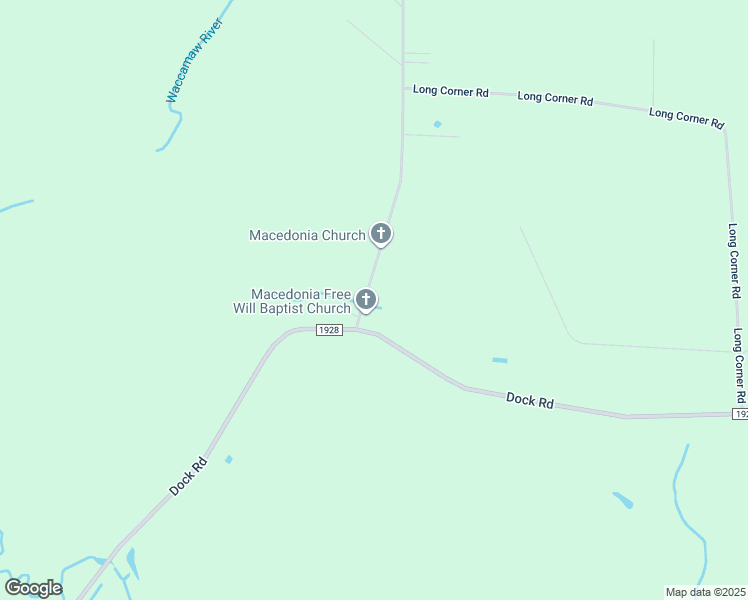 map of restaurants, bars, coffee shops, grocery stores, and more near 72 Crusoe Island Road in Whiteville