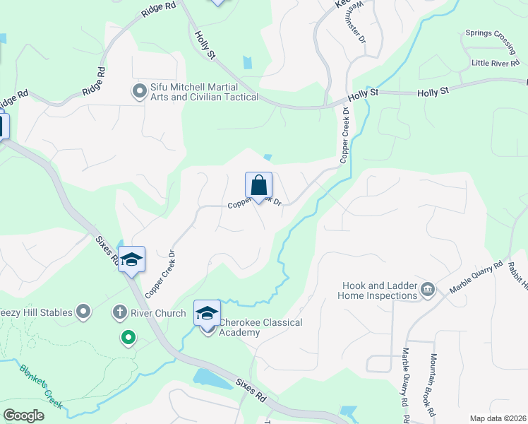 map of restaurants, bars, coffee shops, grocery stores, and more near 611 Garnet Court in Canton