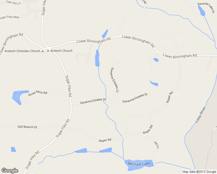 map of restaurants, bars, coffee shops, grocery stores, and more near 207 Savanna Estates Court in Canton