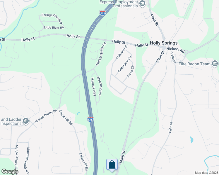 map of restaurants, bars, coffee shops, grocery stores, and more near 116 Kimberly Road in Canton