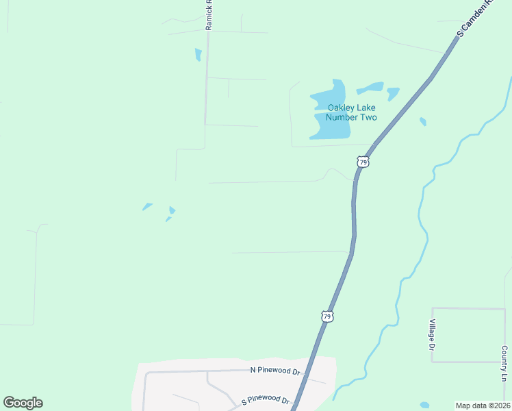 map of restaurants, bars, coffee shops, grocery stores, and more near 7800 Thousand Oaks Drive in Pine Bluff