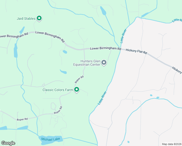 map of restaurants, bars, coffee shops, grocery stores, and more near 1274 Roper Road in Canton