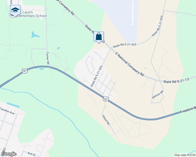 map of restaurants, bars, coffee shops, grocery stores, and more near 1515 Gilbert Drive in Florence