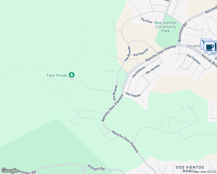 map of restaurants, bars, coffee shops, grocery stores, and more near 5509 Via Mira Flores in Thousand Oaks