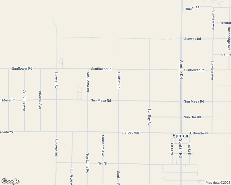 map of restaurants, bars, coffee shops, grocery stores, and more near 4610 Sunkist Road in Joshua Tree