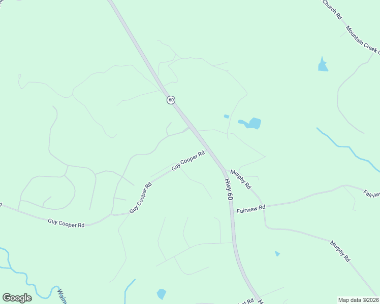 map of restaurants, bars, coffee shops, grocery stores, and more near 90 Guy Cooper Road in Pendergrass