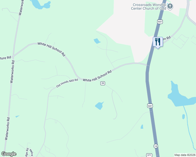 map of restaurants, bars, coffee shops, grocery stores, and more near 0 Fayte Baxter Road in Commerce