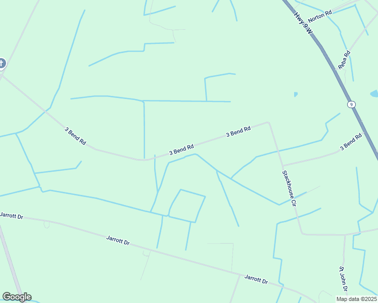map of restaurants, bars, coffee shops, grocery stores, and more near 6751 3 Bend Road in Nichols
