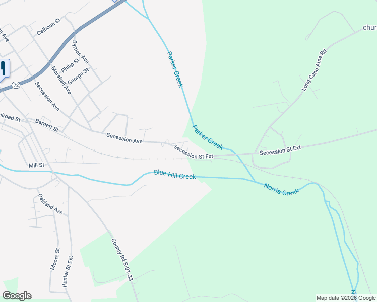 map of restaurants, bars, coffee shops, grocery stores, and more near 12 Edwards Drive in Abbeville