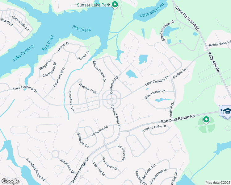 map of restaurants, bars, coffee shops, grocery stores, and more near 158 Palmetto Park Circle in Columbia