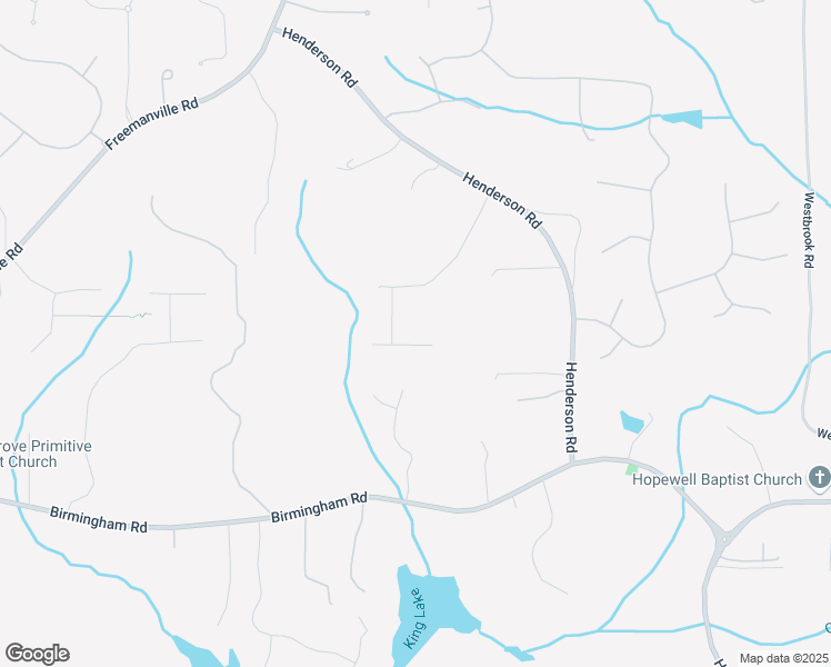 map of restaurants, bars, coffee shops, grocery stores, and more near 2050 Henderson Heights Trail in Alpharetta