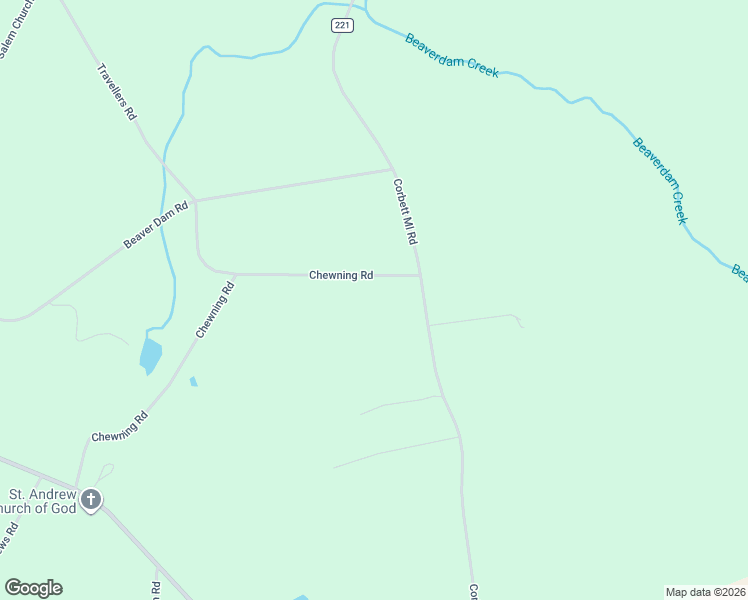 map of restaurants, bars, coffee shops, grocery stores, and more near 77 Chewning Road in Bishopville