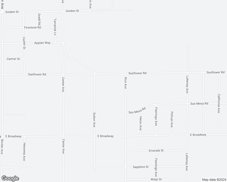 map of restaurants, bars, coffee shops, grocery stores, and more near Rice Avenue in San Bernardino County