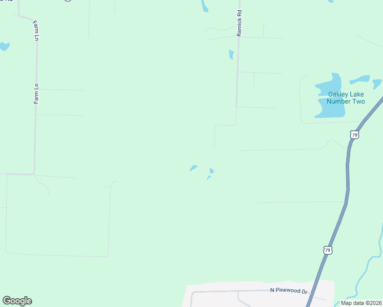 map of restaurants, bars, coffee shops, grocery stores, and more near 5900 Ramick Road in Pine Bluff