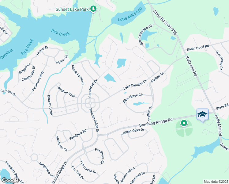 map of restaurants, bars, coffee shops, grocery stores, and more near 1955 Lake Carolina Drive in Columbia