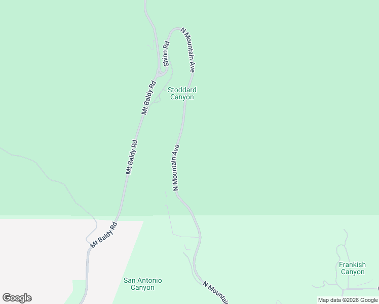 map of restaurants, bars, coffee shops, grocery stores, and more near 2800 North Mountain Avenue in Upland