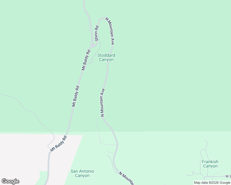 map of restaurants, bars, coffee shops, grocery stores, and more near 2800 North Mountain Avenue in Upland