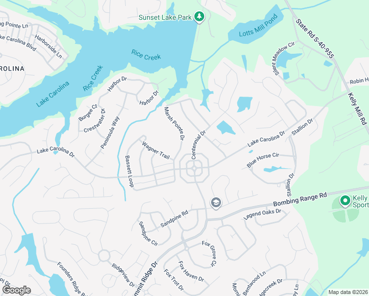 map of restaurants, bars, coffee shops, grocery stores, and more near 432 Marsh Pointe Drive in Columbia