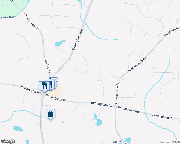 map of restaurants, bars, coffee shops, grocery stores, and more near 1117 Bream Drive in Alpharetta